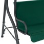 vidaXL Hollywoodschaukel Grün 170×110×153 cm Stoff vidaXL Hollywoodschaukel Grün 170×110×153 cm Stoff