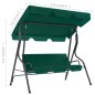 vidaXL Hollywoodschaukel Grün 170×110×153 cm Stoff vidaXL Hollywoodschaukel Grün 170×110×153 cm Stoff