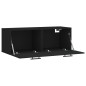 vidaXL Wandschrank Schwarz 100x36,5x35 cm Holzwerkstoff vidaXL Wandschrank Schwarz 100x36,5x35 cm Holzwerkstoff