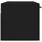 vidaXL Wandschrank Schwarz 100x36,5x35 cm Holzwerkstoff vidaXL Wandschrank Schwarz 100x36,5x35 cm Holzwerkstoff