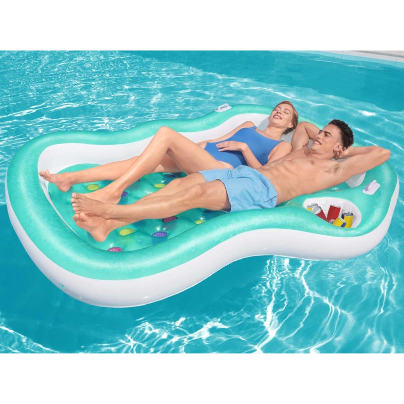 Bestway Designer Wasser-Lounge für 2 Personen 224x174 cm Bestway Designer Wasser-Lounge für 2 Personen 224x174 cm