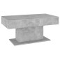 vidaXL Couchtisch Betongrau 96x50x45 cm Holzwerkstoff vidaXL Couchtisch Betongrau 96x50x45 cm Holzwerkstoff