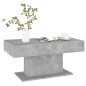 vidaXL Couchtisch Betongrau 96x50x45 cm Holzwerkstoff vidaXL Couchtisch Betongrau 96x50x45 cm Holzwerkstoff