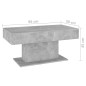 vidaXL Couchtisch Betongrau 96x50x45 cm Holzwerkstoff vidaXL Couchtisch Betongrau 96x50x45 cm Holzwerkstoff