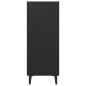 vidaXL Sideboard Schwarz 34,5x34x90 cm Holzwerkstoff vidaXL Sideboard Schwarz 34,5x34x90 cm Holzwerkstoff