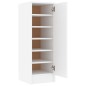 vidaXL Schuhschrank Weiß 32x35x92 cm Holzwerkstoff vidaXL Schuhschrank Weiß 32x35x92 cm Holzwerkstoff