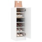 vidaXL Schuhschrank Weiß 32x35x92 cm Holzwerkstoff vidaXL Schuhschrank Weiß 32x35x92 cm Holzwerkstoff