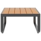 5-tlg. Garten-Ecksofa-Set mit Auflagen Aluminium und WPC 5-tlg. Garten-Ecksofa-Set mit Auflagen Aluminium und WPC