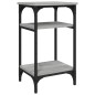 vidaXL Beistelltisch Grau Sonoma 35x30x60 cm Holzwerkstoff vidaXL Beistelltisch Grau Sonoma 35x30x60 cm Holzwerkstoff