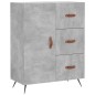 vidaXL Highboard Betongrau 69,5x34x180 cm Holzwerkstoff vidaXL Highboard Betongrau 69,5x34x180 cm Holzwerkstoff