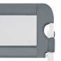 vidaXL Kleinkind-Bettschutzgitter Grau 102x42 cm Polyester vidaXL Kleinkind-Bettschutzgitter Grau 102x42 cm Polyester