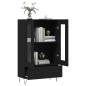 vidaXL Highboard Schwarz 69,5x31x115 cm Holzwerkstoff vidaXL Highboard Schwarz 69,5x31x115 cm Holzwerkstoff