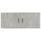 vidaXL TV-Wandschrank Betongrau 100x34,5x40 cm vidaXL TV-Wandschrank Betongrau 100x34,5x40 cm