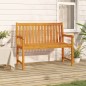 vidaXL Gartenbank 110 cm Massivholz Akazie vidaXL Gartenbank 110 cm Massivholz Akazie