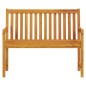vidaXL Gartenbank 110 cm Massivholz Akazie vidaXL Gartenbank 110 cm Massivholz Akazie
