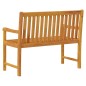 vidaXL Gartenbank 110 cm Massivholz Akazie vidaXL Gartenbank 110 cm Massivholz Akazie
