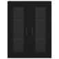 vidaXL Wandschrank Schwarz 69,5x34x90 cm vidaXL Wandschrank Schwarz 69,5x34x90 cm