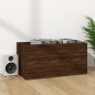 vidaXL Schallplatten-Box Braun Eiche-Optik 71x34x36 cm Holzwerkstoff vidaXL Schallplatten-Box Braun Eiche-Optik 71x34x36 cm Holzwerkstoff
