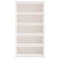 vidaXL Bücherregal Weiß 80x35x154 cm Massivholz Kiefer vidaXL Bücherregal Weiß 80x35x154 cm Massivholz Kiefer