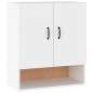 vidaXL Wandschrank Weiß 60x31x70 cm Holzwerkstoff vidaXL Wandschrank Weiß 60x31x70 cm Holzwerkstoff