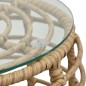 vidaXL 3-tlg. Bistro-Set Poly Rattan Eiche vidaXL 3-tlg. Bistro-Set Poly Rattan Eiche