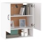 vidaXL Wandschrank Weiß 60x31x70 cm Holzwerkstoff vidaXL Wandschrank Weiß 60x31x70 cm Holzwerkstoff