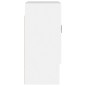 vidaXL Wandschrank Weiß 60x31x70 cm Holzwerkstoff vidaXL Wandschrank Weiß 60x31x70 cm Holzwerkstoff