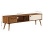 vidaXL TV-Schrank 140x30x40 cm Massivholz vidaXL TV-Schrank 140x30x40 cm Massivholz