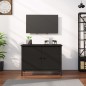 vidaXL TV-Schrank mit Türen Schwarz 60x35x45 cm Holzwerkstoff vidaXL TV-Schrank mit Türen Schwarz 60x35x45 cm Holzwerkstoff