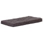 Palettenkissen Baumwolle 120×80×10 cm Anthrazit Palettenkissen Baumwolle 120×80×10 cm Anthrazit