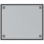 vidaXL Magnettafel Wandmontage Schwarz 60x50 cm Hartglas vidaXL Magnettafel Wandmontage Schwarz 60x50 cm Hartglas