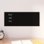 vidaXL Magnettafel Wandmontage Schwarz 50x20 cm Hartglas vidaXL Magnettafel Wandmontage Schwarz 50x20 cm Hartglas
