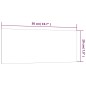 vidaXL Magnettafel Wandmontage Schwarz 50x20 cm Hartglas vidaXL Magnettafel Wandmontage Schwarz 50x20 cm Hartglas