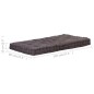 Palettenkissen Baumwolle 120×80×10 cm Anthrazit Palettenkissen Baumwolle 120×80×10 cm Anthrazit
