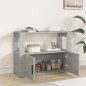 vidaXL Sideboard Betongrau 80x30x60 cm Holzwerkstoff vidaXL Sideboard Betongrau 80x30x60 cm Holzwerkstoff