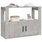 vidaXL Sideboard Betongrau 80x30x60 cm Holzwerkstoff vidaXL Sideboard Betongrau 80x30x60 cm Holzwerkstoff