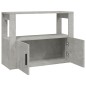 vidaXL Sideboard Betongrau 80x30x60 cm Holzwerkstoff vidaXL Sideboard Betongrau 80x30x60 cm Holzwerkstoff