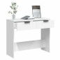 vidaXL Konsolentisch Weiß 90x36x75 cm Holzwerkstoff vidaXL Konsolentisch Weiß 90x36x75 cm Holzwerkstoff