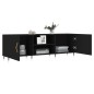 vidaXL TV-Schrank Schwarz 150x30x50 cm Holzwerkstoff vidaXL TV-Schrank Schwarz 150x30x50 cm Holzwerkstoff
