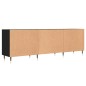 vidaXL TV-Schrank Schwarz 150x30x50 cm Holzwerkstoff vidaXL TV-Schrank Schwarz 150x30x50 cm Holzwerkstoff