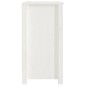 vidaXL Bücherregal Weiß 50x35x68 cm Massivholz Kiefer vidaXL Bücherregal Weiß 50x35x68 cm Massivholz Kiefer