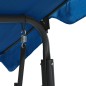 Hollywoodschaukel Dunkelblau 170×110×153 cm Stoff Hollywoodschaukel Dunkelblau 170×110×153 cm Stoff