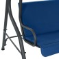 Hollywoodschaukel Dunkelblau 170×110×153 cm Stoff Hollywoodschaukel Dunkelblau 170×110×153 cm Stoff