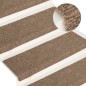 vidaXL Treppenmatten 15 Stk. Nadelvlies 65x21x4 cm Creme vidaXL Treppenmatten 15 Stk. Nadelvlies 65x21x4 cm Creme