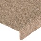 vidaXL Treppenmatten 15 Stk. Nadelvlies 65x21x4 cm Creme vidaXL Treppenmatten 15 Stk. Nadelvlies 65x21x4 cm Creme