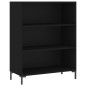 vidaXL Bücherregal Schwarz 69,5x32,5x90 cm Holzwerkstoff vidaXL Bücherregal Schwarz 69,5x32,5x90 cm Holzwerkstoff