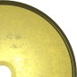 vidaXL Waschbecken Hartglas 35x12 cm Golden vidaXL Waschbecken Hartglas 35x12 cm Golden