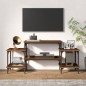 vidaXL TV-Schrank Braun Eichen-Optik 117x35x52 cm Holzwerkstoff vidaXL TV-Schrank Braun Eichen-Optik 117x35x52 cm Holzwerkstoff