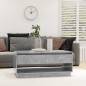 vidaXL Couchtisch Betongrau 102,5x55x44 cm Holzwerkstoff vidaXL Couchtisch Betongrau 102,5x55x44 cm Holzwerkstoff