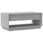vidaXL Couchtisch Betongrau 102,5x55x44 cm Holzwerkstoff vidaXL Couchtisch Betongrau 102,5x55x44 cm Holzwerkstoff